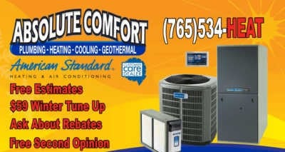 Hvac Plumbing Services Noblesville In Absolute Comfort